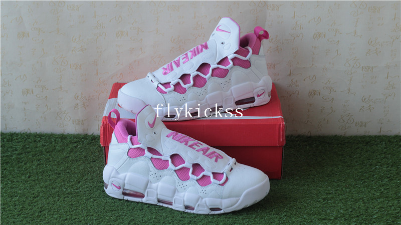 Nike Air More Money QS White Pink